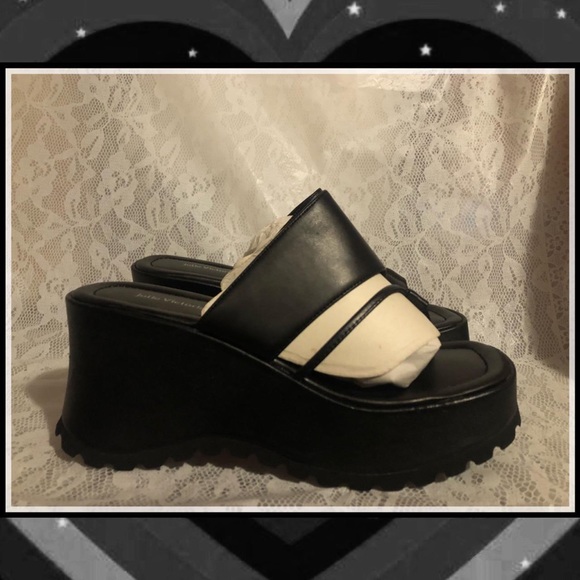 Vintage 90s Y2k Chunky Platform Wedges - Picture 2 of 4